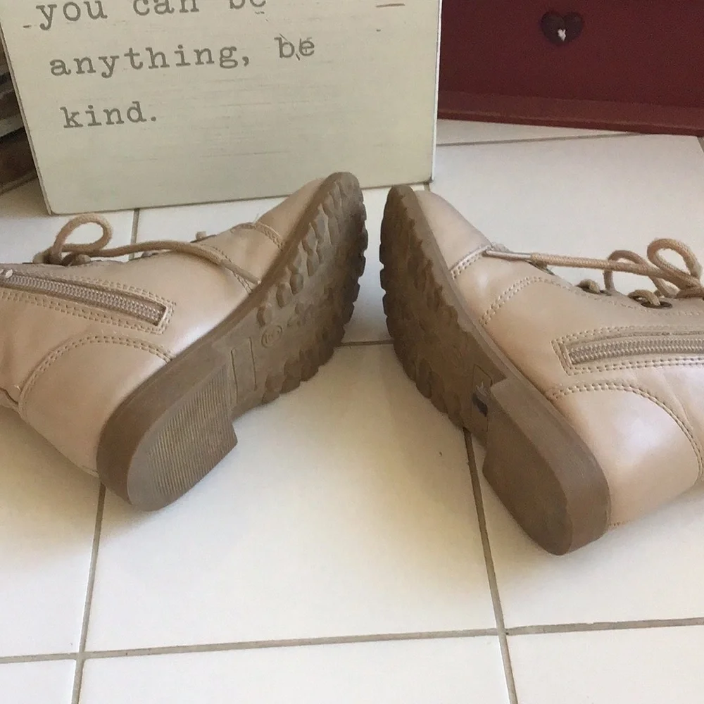 ‘Old Navy’ Faux Leather Combat Boots